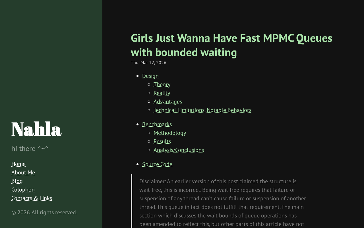 Designing MPMC Queues: Balancing Bounded Waiting and High-Performance Concurrency