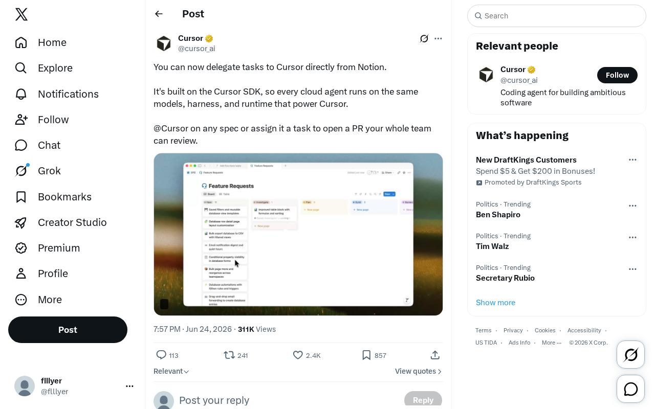Notion Meets Cursor: A New Workflow for Dispatching Coding Tasks Directly from Docs