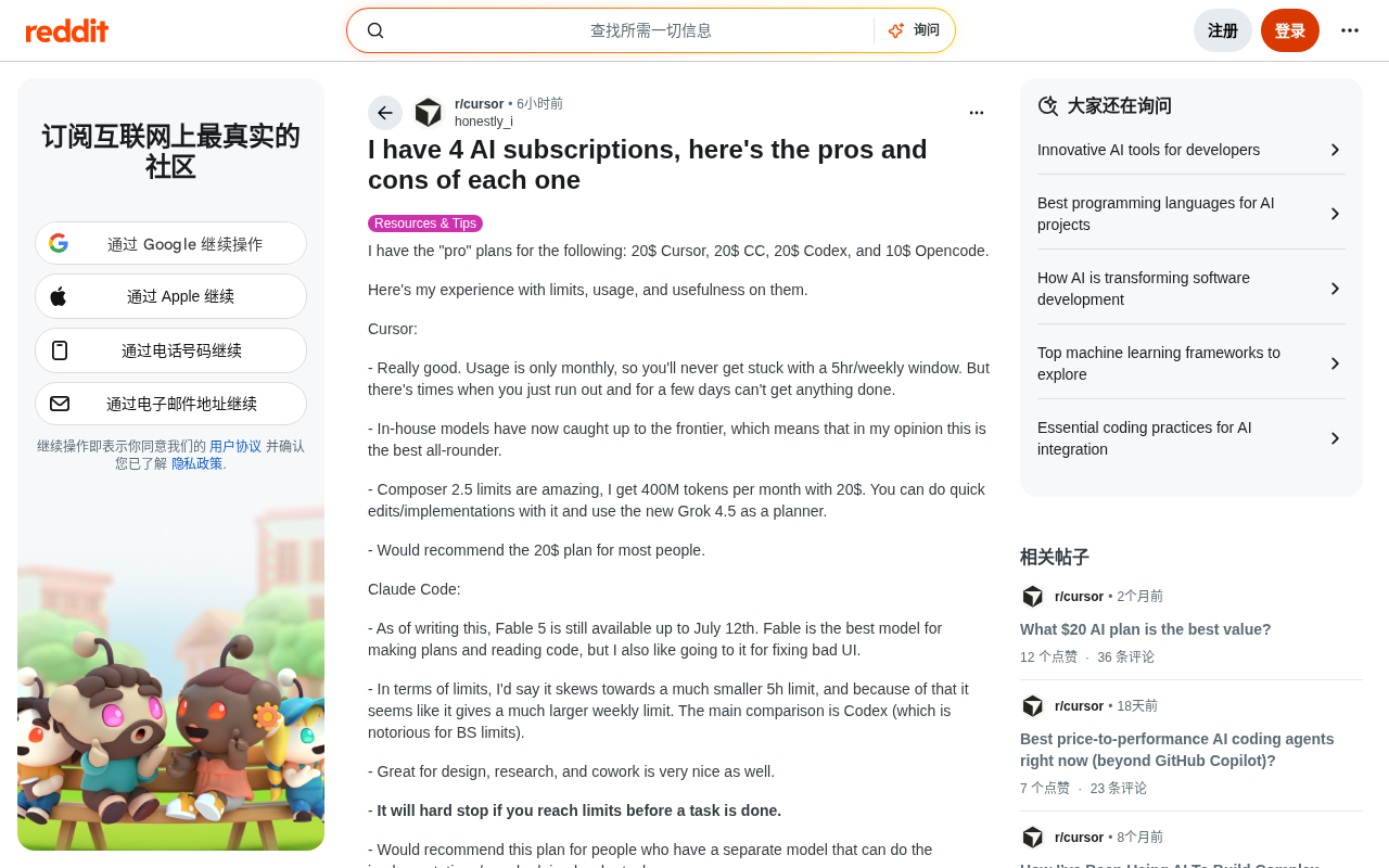 In-Depth Comparison of 4 AI Coding Tools: Cursor, Claude Code, Codex, and Opencode — Which Is Worth Buying?