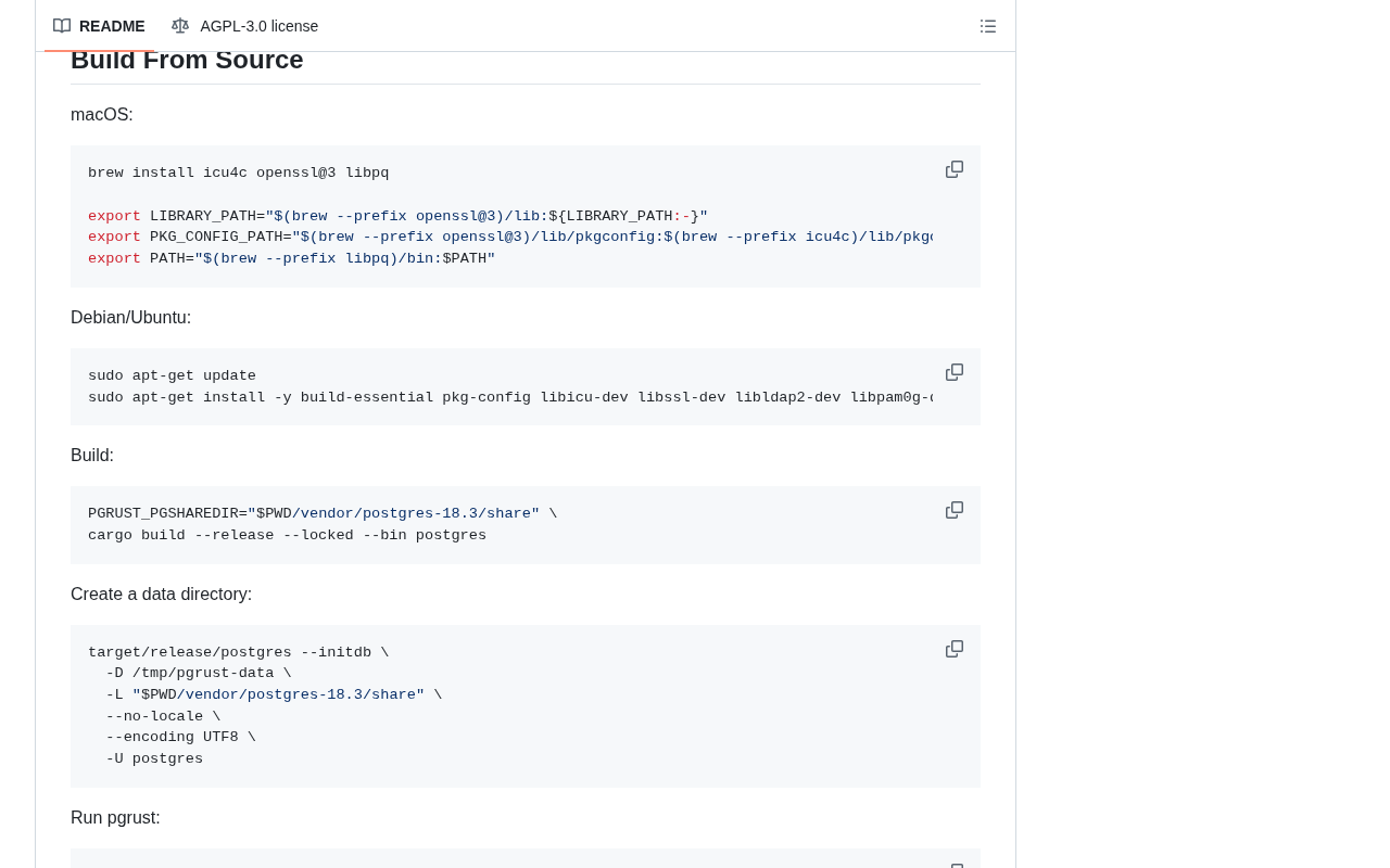 github source: malisper/pgrust: Postgres rewritten in Rust, now passing 100% of the Postgres regression tests