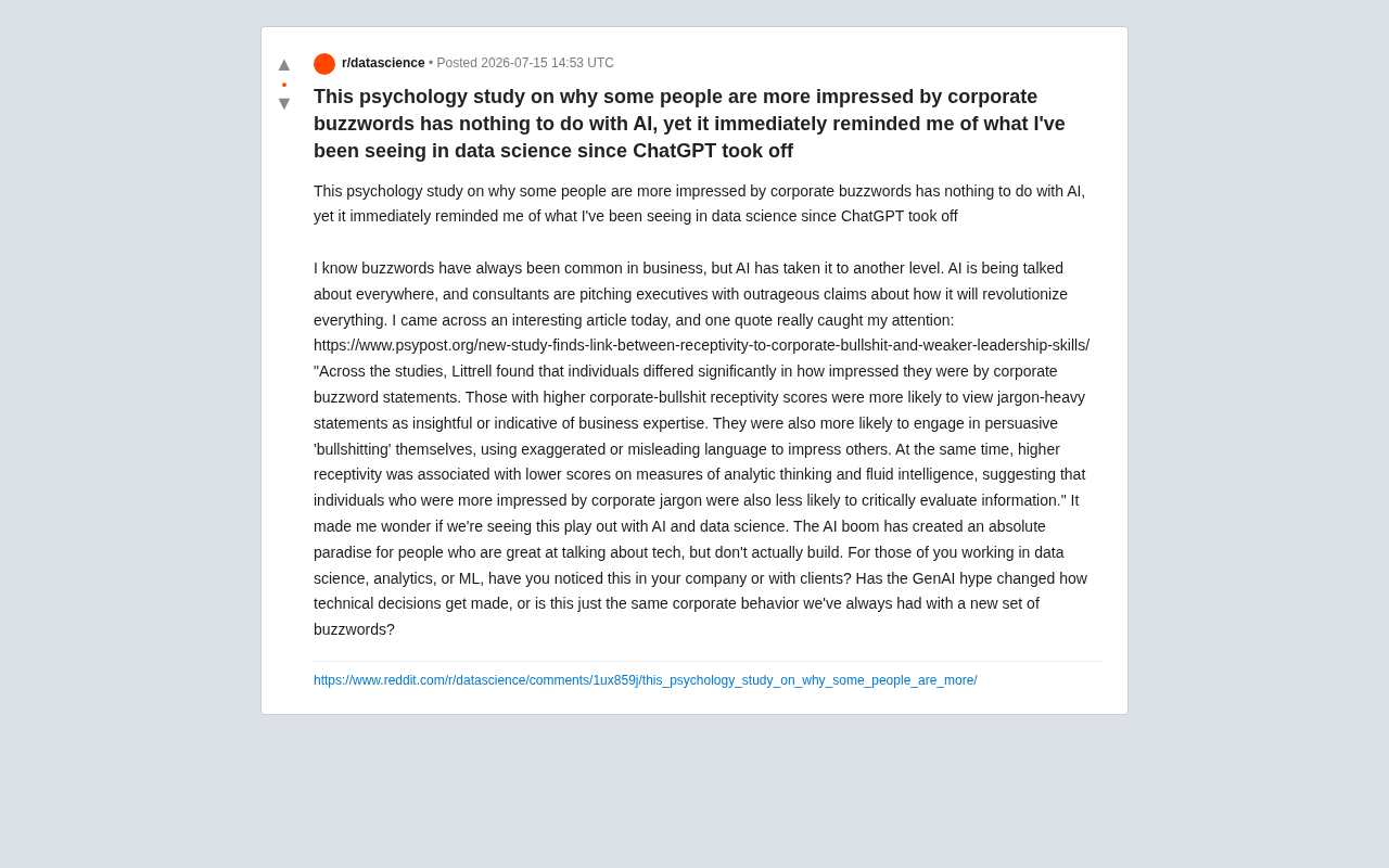 AI Buzzword Bubble: How Psychology Research Exposes the Cognitive Traps of Corporate Jargon
