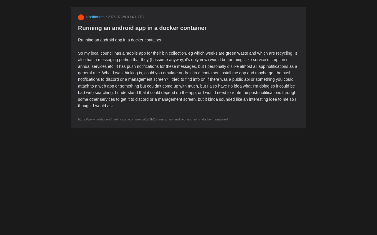 Docker容器运行安卓App:三种方案对比与实践指南
