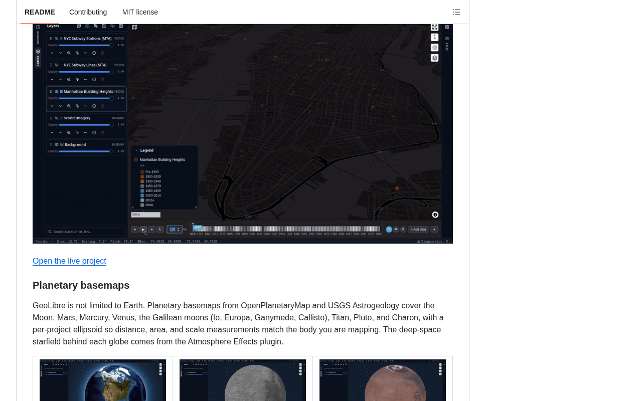 GeoLibre Feature Demo