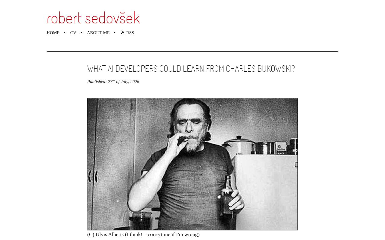 What AI Developers Can Learn from Bukowski: Authenticity, Restraint, and the Philosophy of Slowness