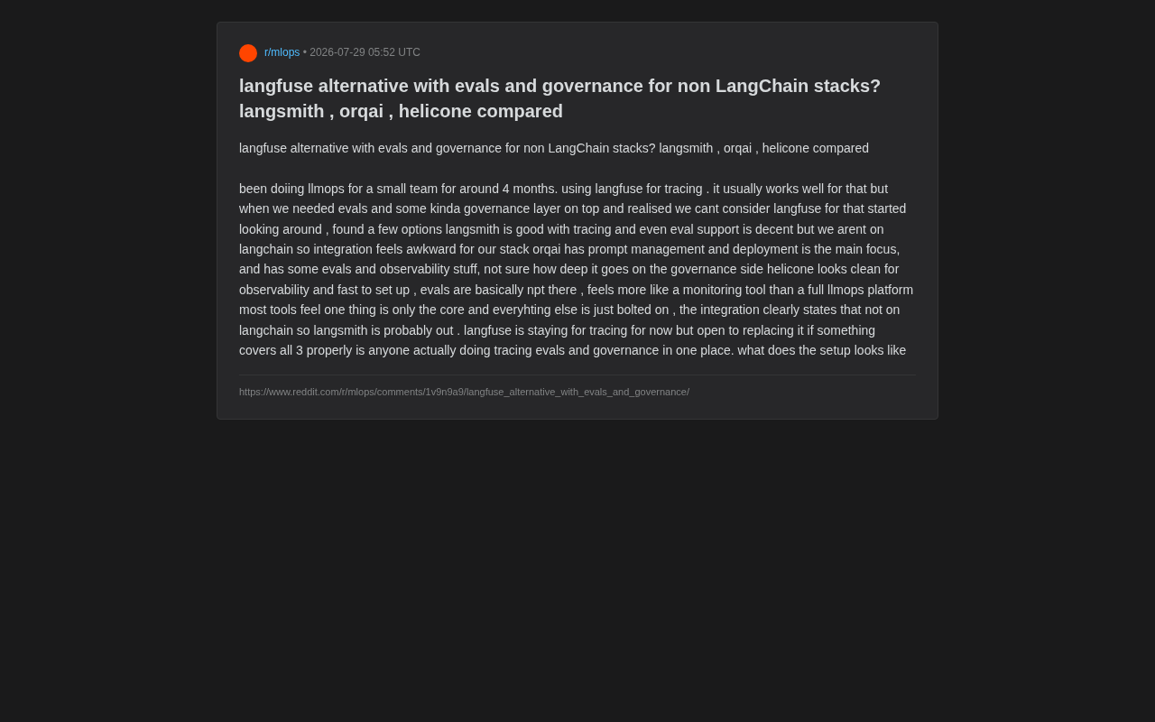 LLMOps Tool Selection Guide: An In-Depth Comparison of Tracing, Evaluation, and Governance Capabilities