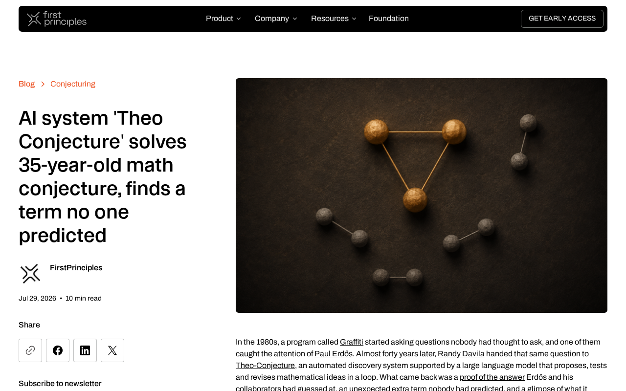 AI Cracks a 35-Year-Old Math Problem: Discovering an Unexpected New Term