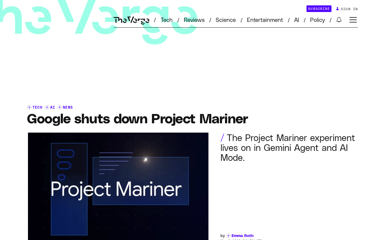 Google Shuts Down Project Mariner: Why the AI Web Agent Met Its End
