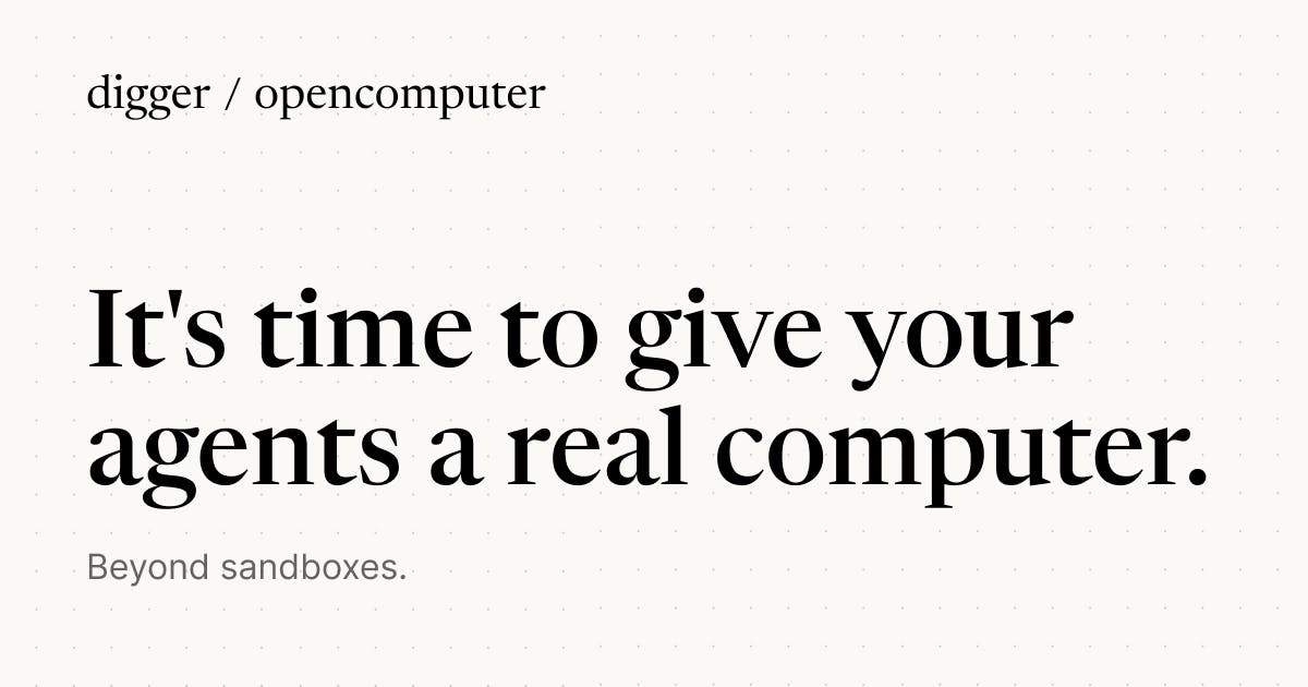 OpenComputer:一句话部署托管AI智能体,开发者的极简上线方案