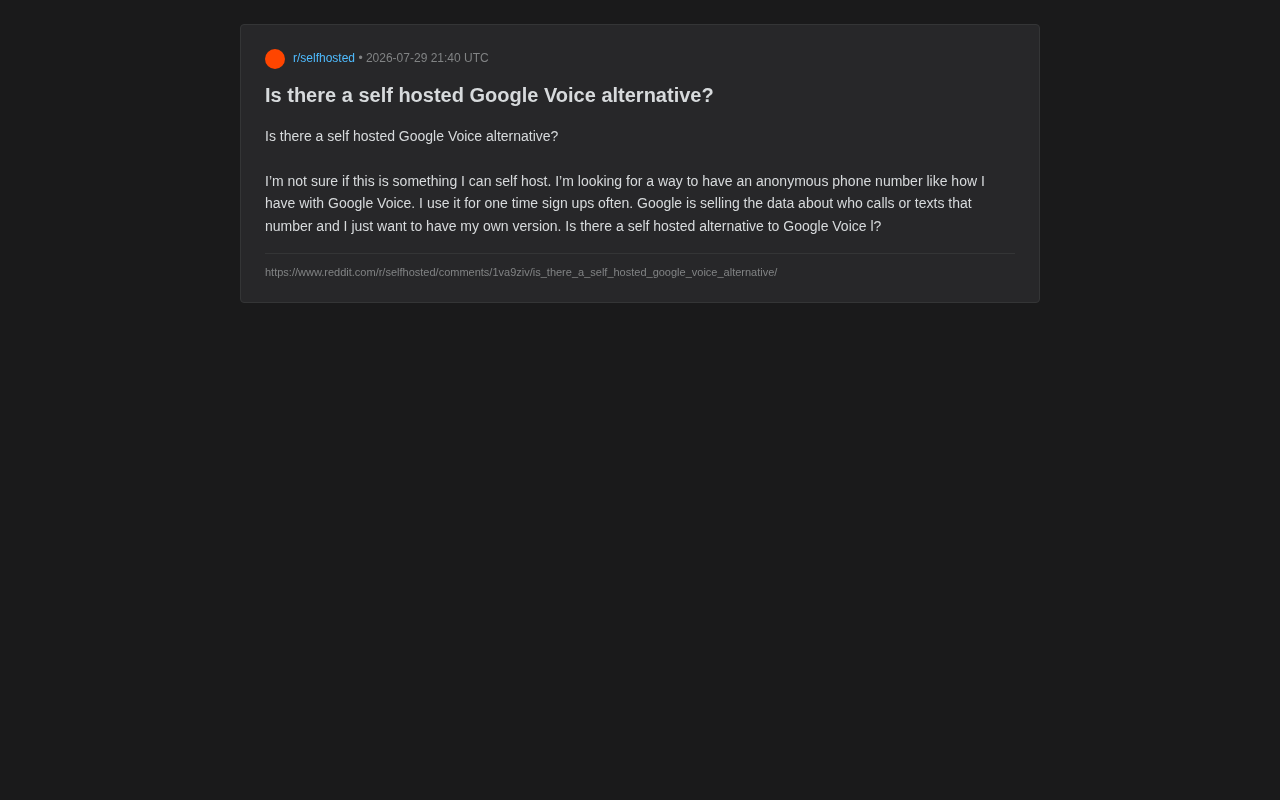Self-Hosting a Google Voice Alternative: A Complete Guide to Privacy-Focused Virtual Numbers