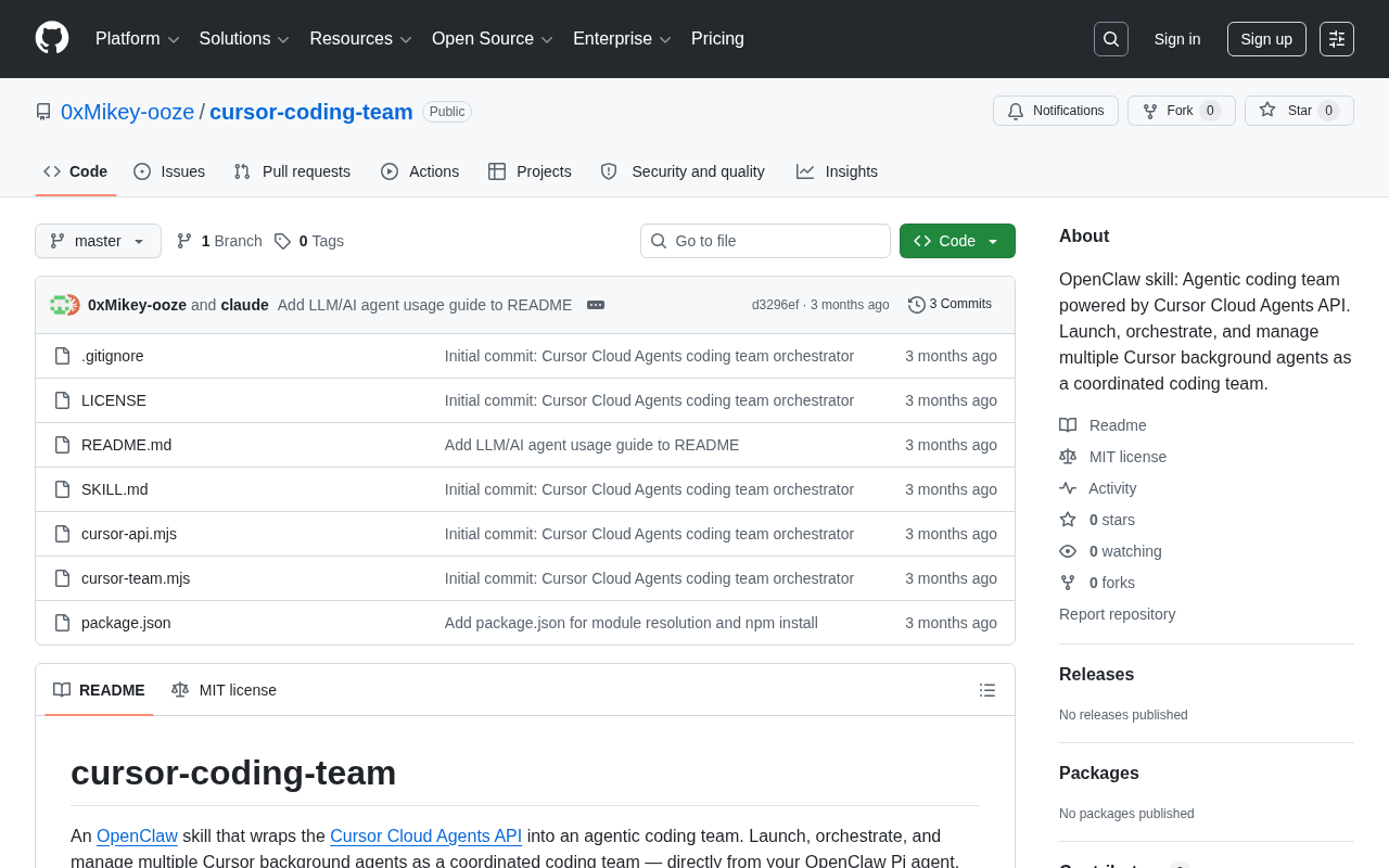 Cursor Coding Team: Practices and Prospects of Multi-Agent Collaborative Programming