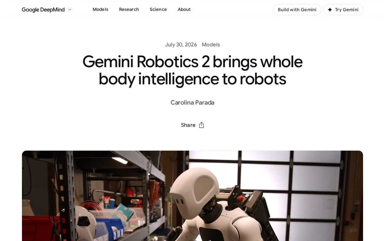Gemini Robotics 2 Deep Dive: How Whole-Body Intelligence Is Reshaping the Future of Robotics