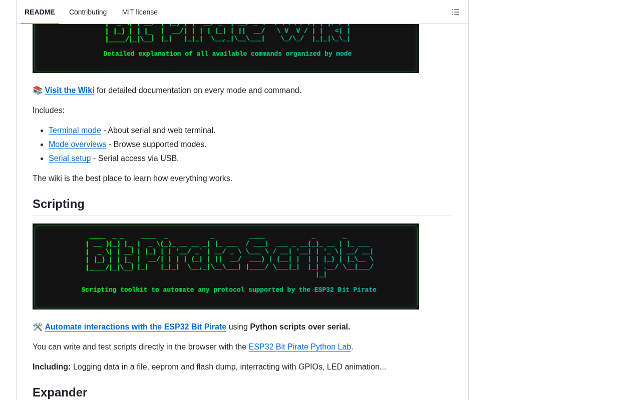github source: geo-tp/ESP32-Bit-Pirate: A Hardware Hacking Tool with Web-Based CLI That Speaks Every Protocol