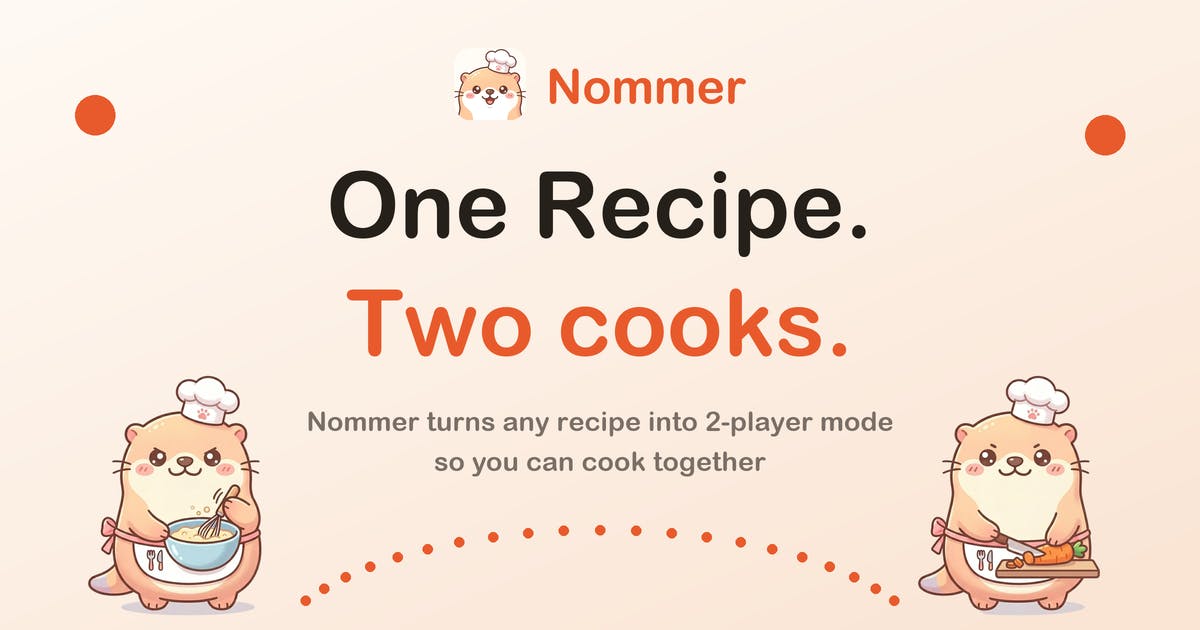 Nommer.ai:把菜谱变成双人协作烹饪模式