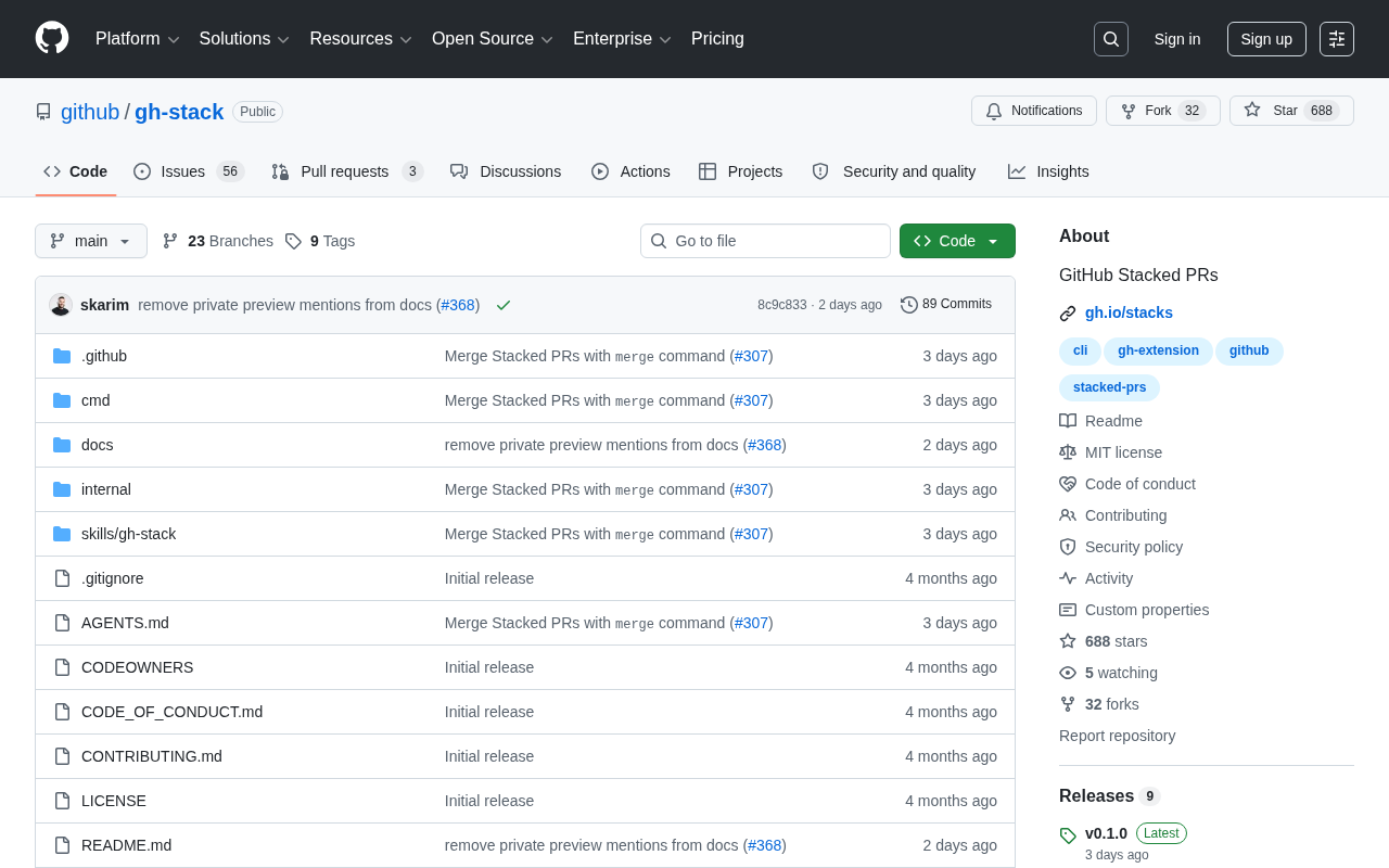 gh-stack: A Deep Dive into GitHub's Stacked PR Workflow Management Tool