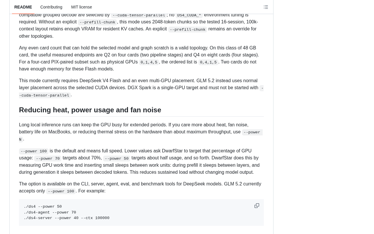 github source: antirez/ds4: DeepSeek 4 Flash and PRO local inference engine for Metal, CUDA and ROCm