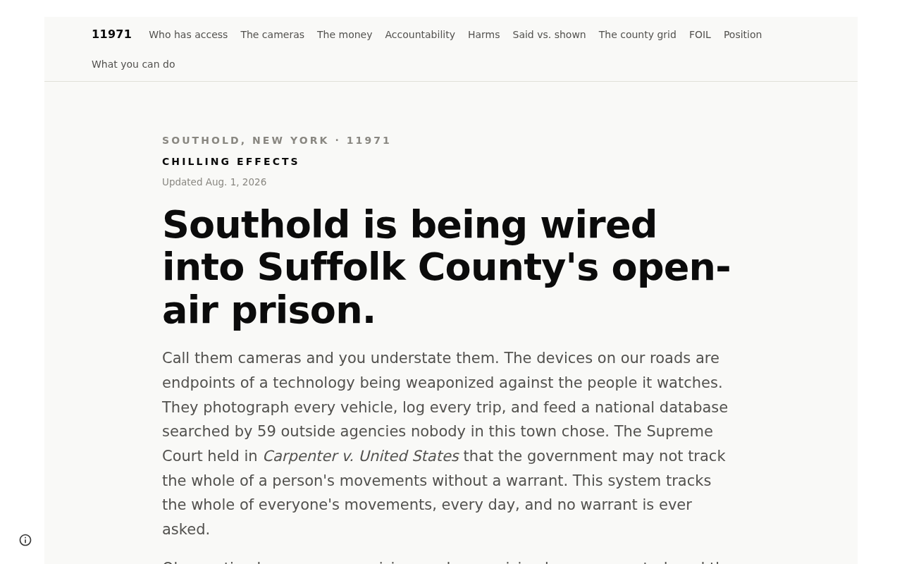 Flock License Plate Surveillance Network: Is Long Island Becoming an Open-Air Prison?
