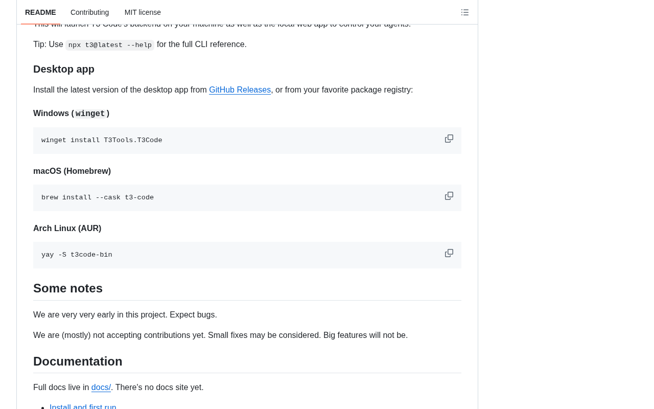 github source: pingdotgg/t3code