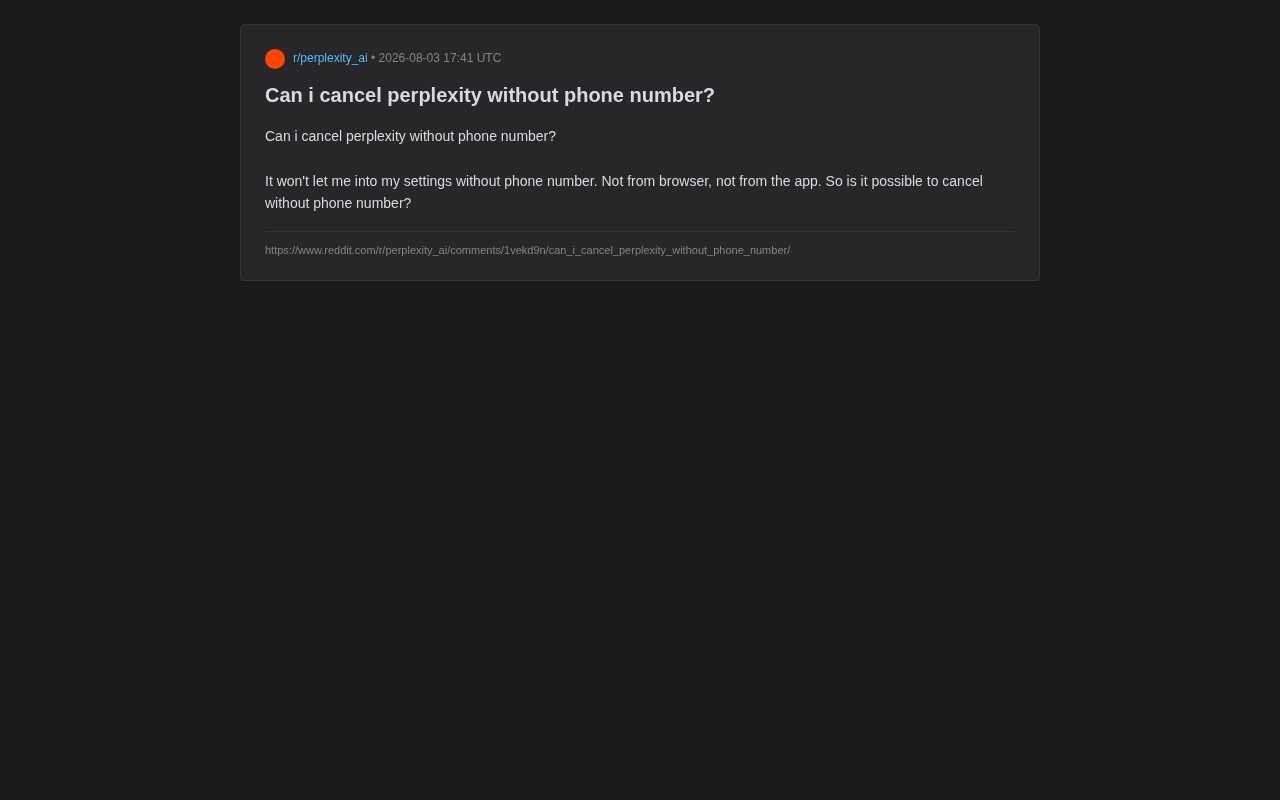 Complete Guide to Canceling Perplexity Subscriptions: Practical Solutions to Bypass Phone Verification