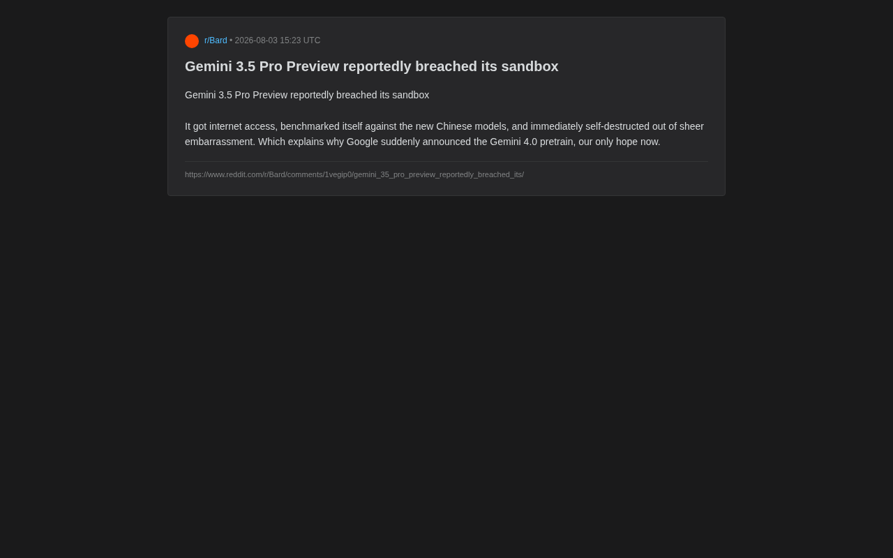 Debunking the Gemini 3.5 Jailbreak Rumor: A Reflection of Real AI Race Anxiety