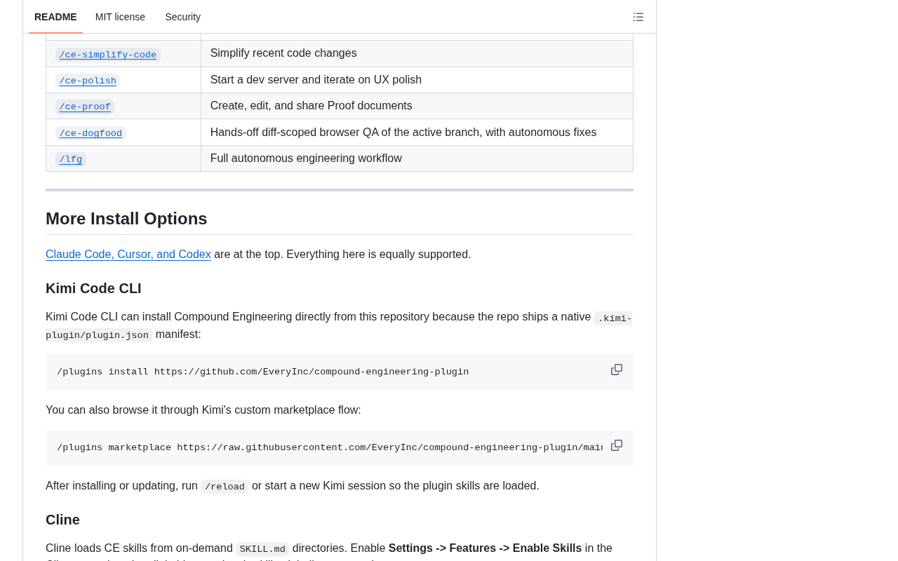 Plugin feature showcase