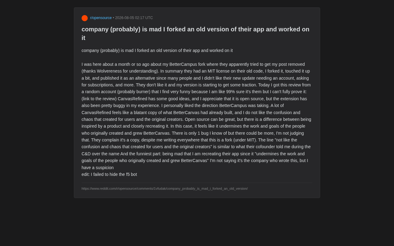 Smear Campaign Against a Legal MIT Fork? The Legal and Ethical Boundaries of Open Source Forking