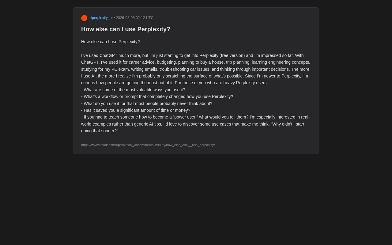 Perplexity In-Depth Usage Guide: Advanced Techniques and Real-World Scenarios