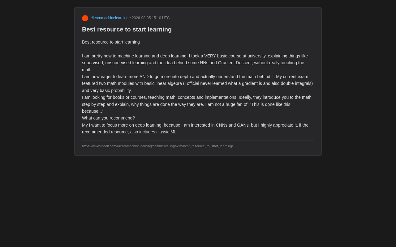 Complete Deep Learning Roadmap: From Math Foundations to CNN and GAN in Practice