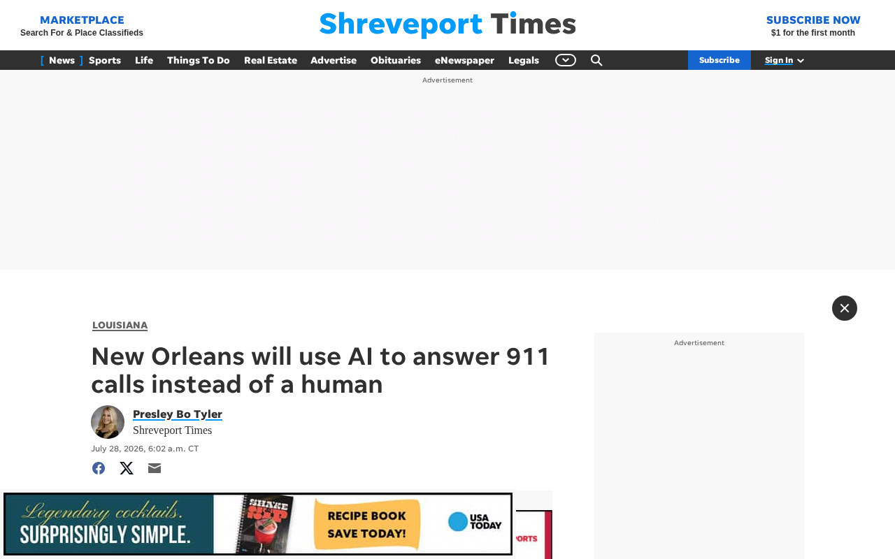 New Orleans Uses AI to Answer 911 Emergency Calls: An Experiment Sparking Debates Over Efficiency and Safety