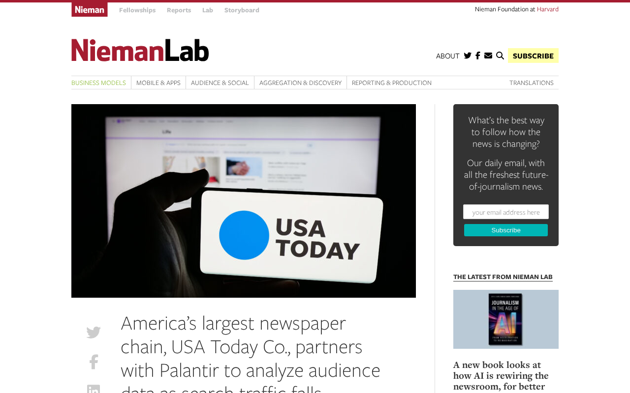 America's Largest Newspaper Chain Partners with Palantir to Analyze Reader Data: Privacy Controversy and Industry Implications