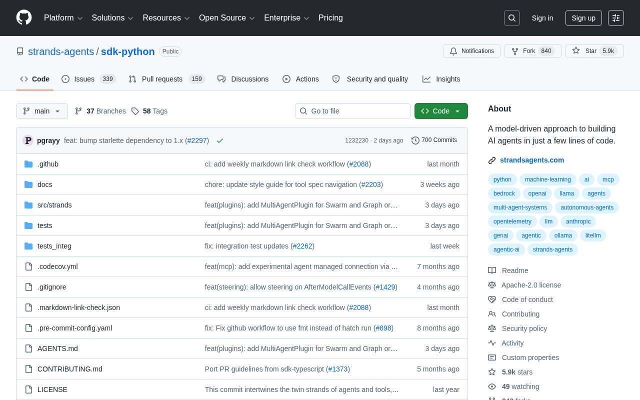 Strands Agents: An Open-Source SDK for Building AI Agents in Just a Few Lines of Python