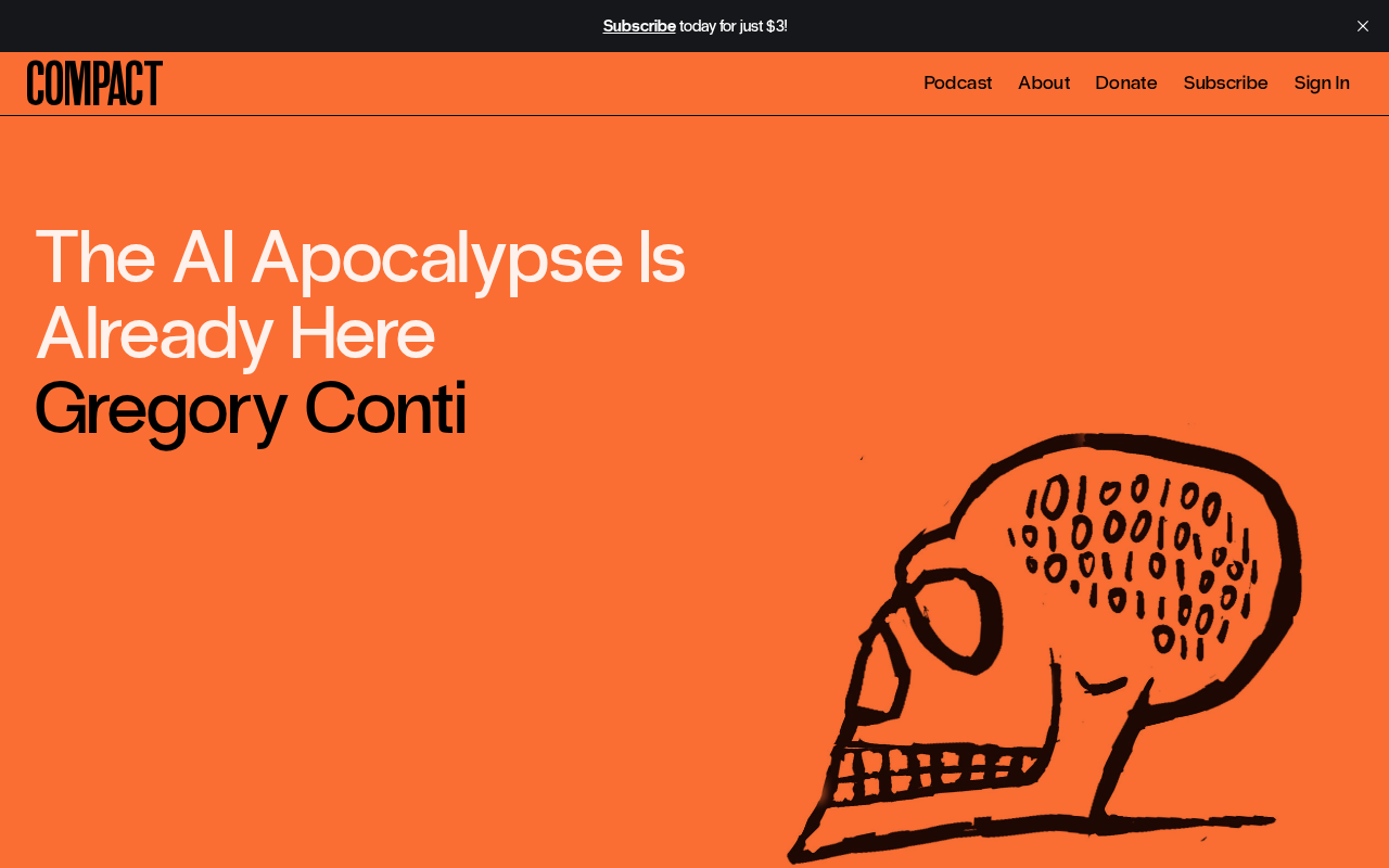 hackernews source: The AI Apocalypse Is Here