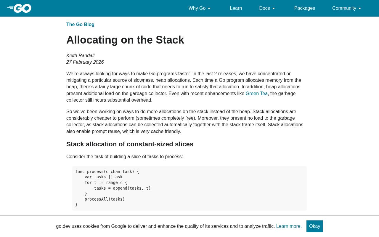 Stack Allocation: How Escape Analysis Replaces Heap with Stack for Memory Optimization