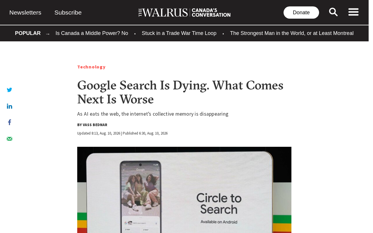 AI Is Devouring the Web: The Internet's Collective Memory Is Vanishing at an Alarming Rate