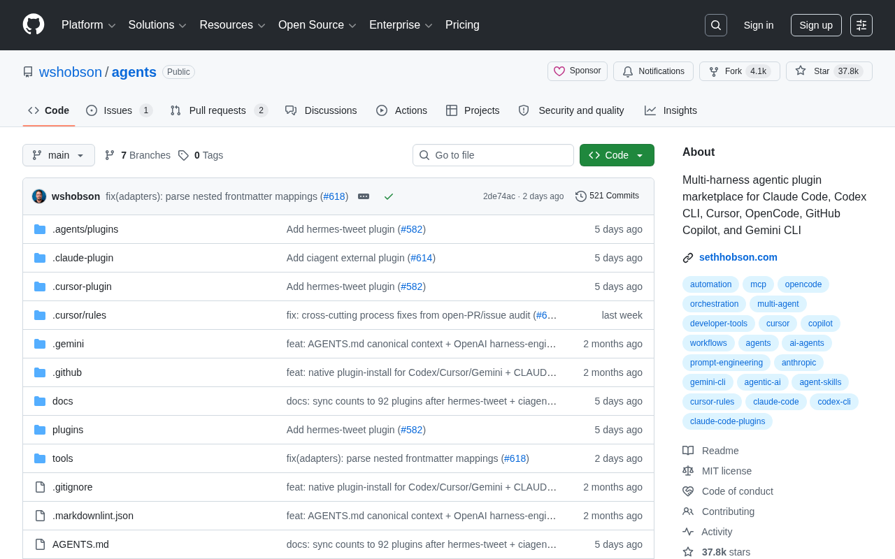 wshobson/agents:为Claude Code打造的多智能体编排框架