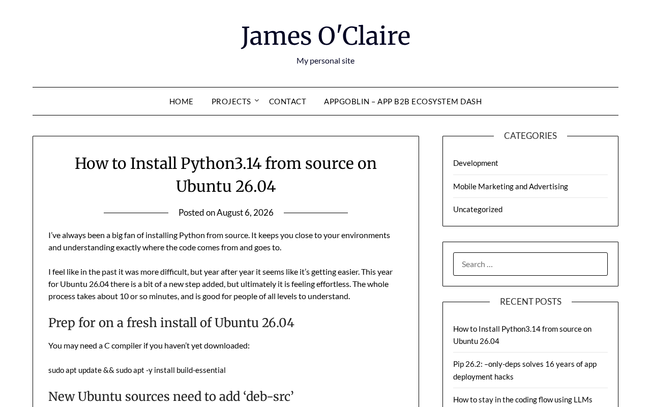 从源码编译安装 Python 3.14 完全指南(Ubuntu)