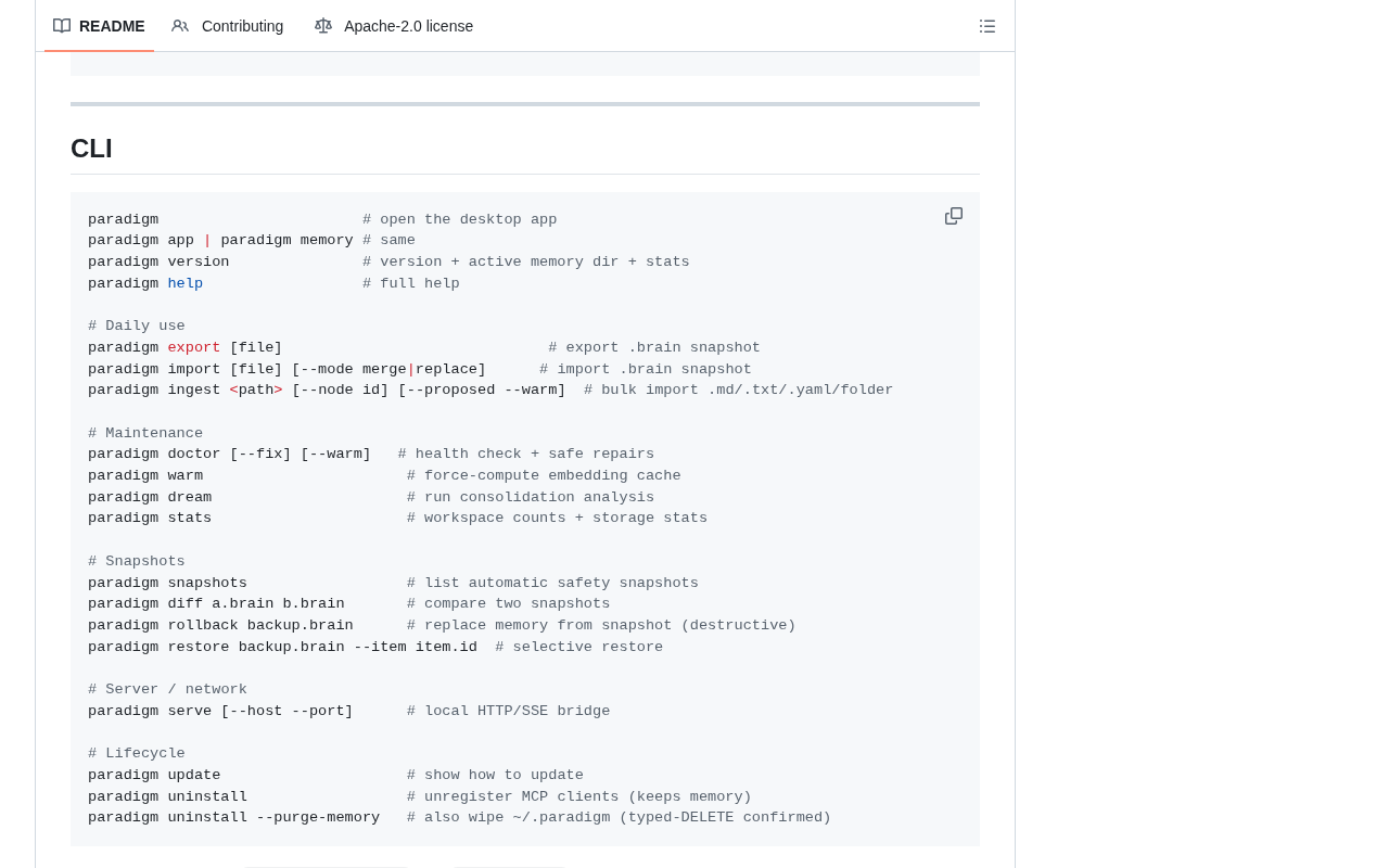 Project technical description