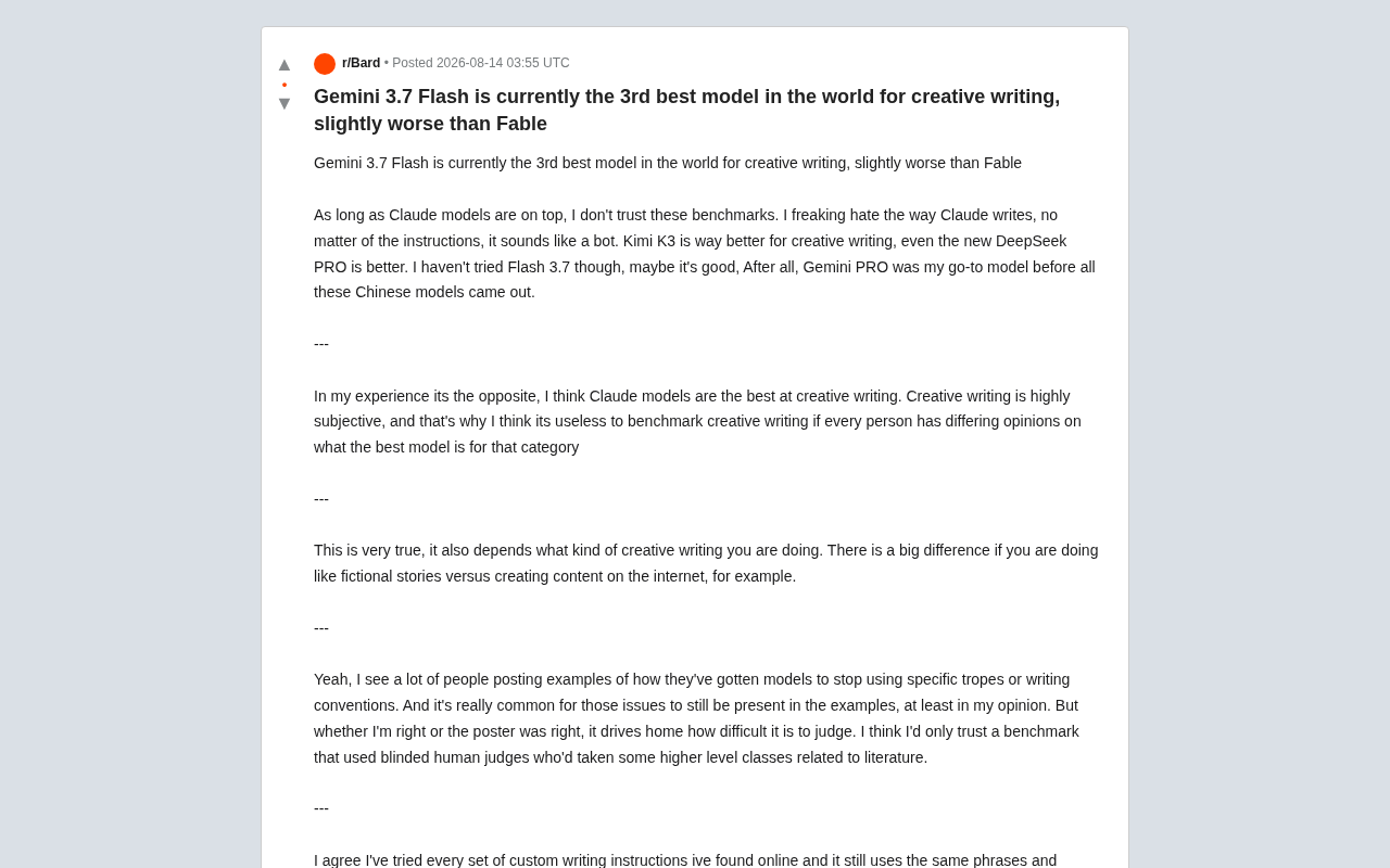 创意写作AI排名引热议:基准测试真的可信吗