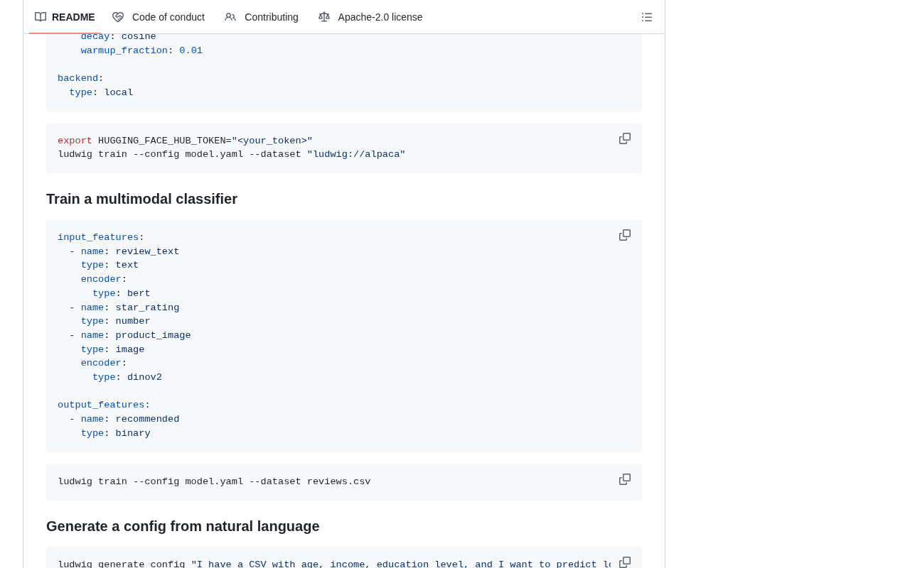 Ludwig Framework Overview