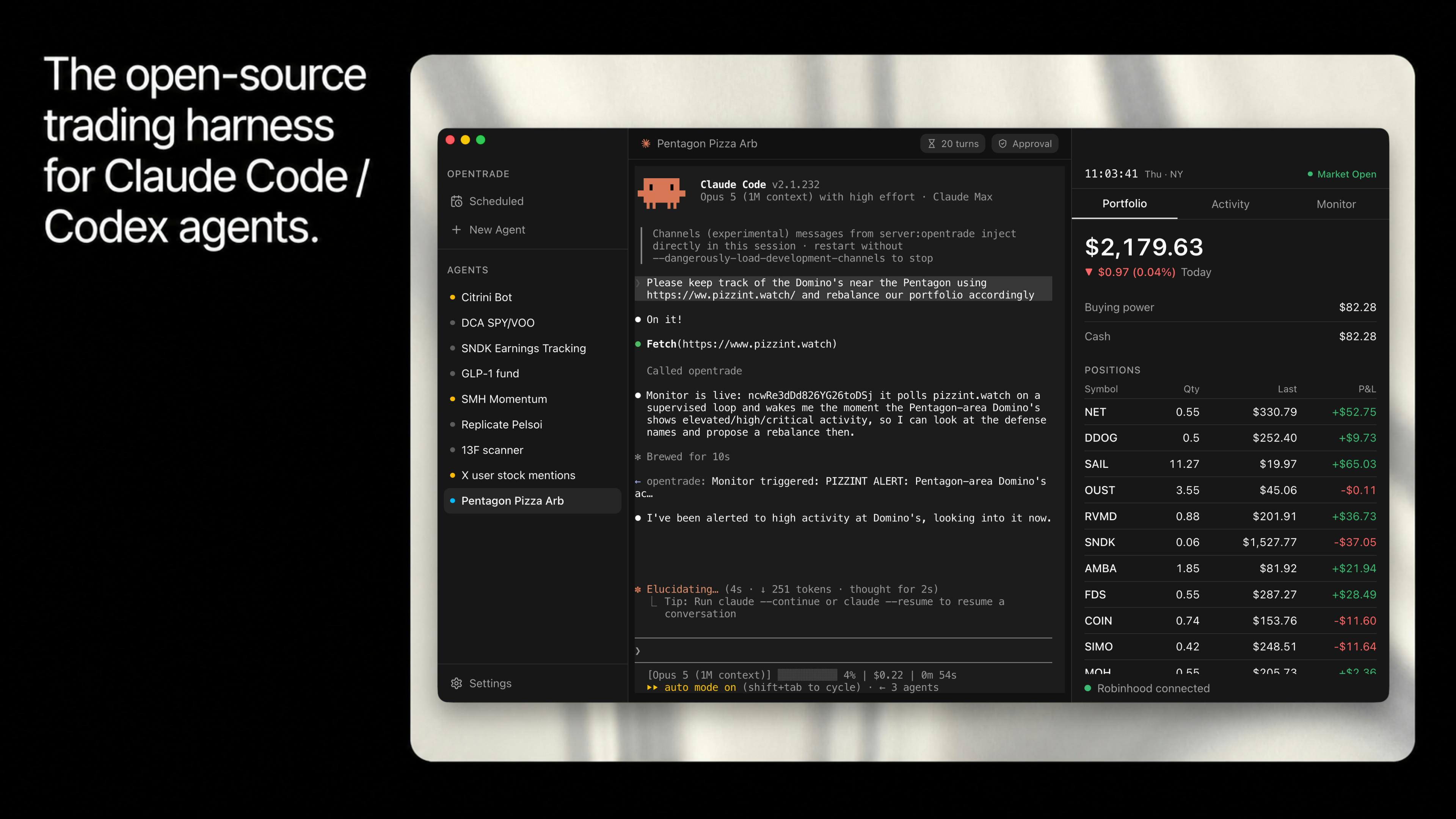 OpenTrade: A Deep Dive into the Open-Source Framework That Lets Claude Code Trade Automatically