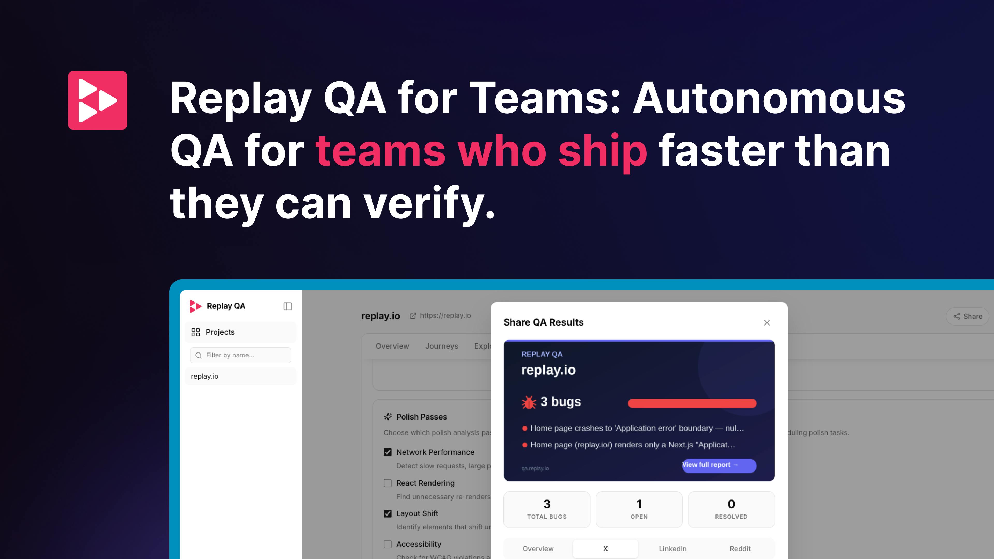 Replay QA: The AI-Powered Autonomous Testing Tool That Validates Every Release for Your Team