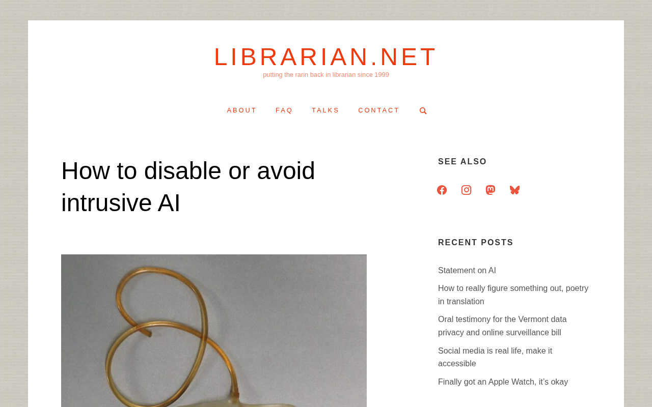 How to Disable Intrusive AI Features: A Practical Guide