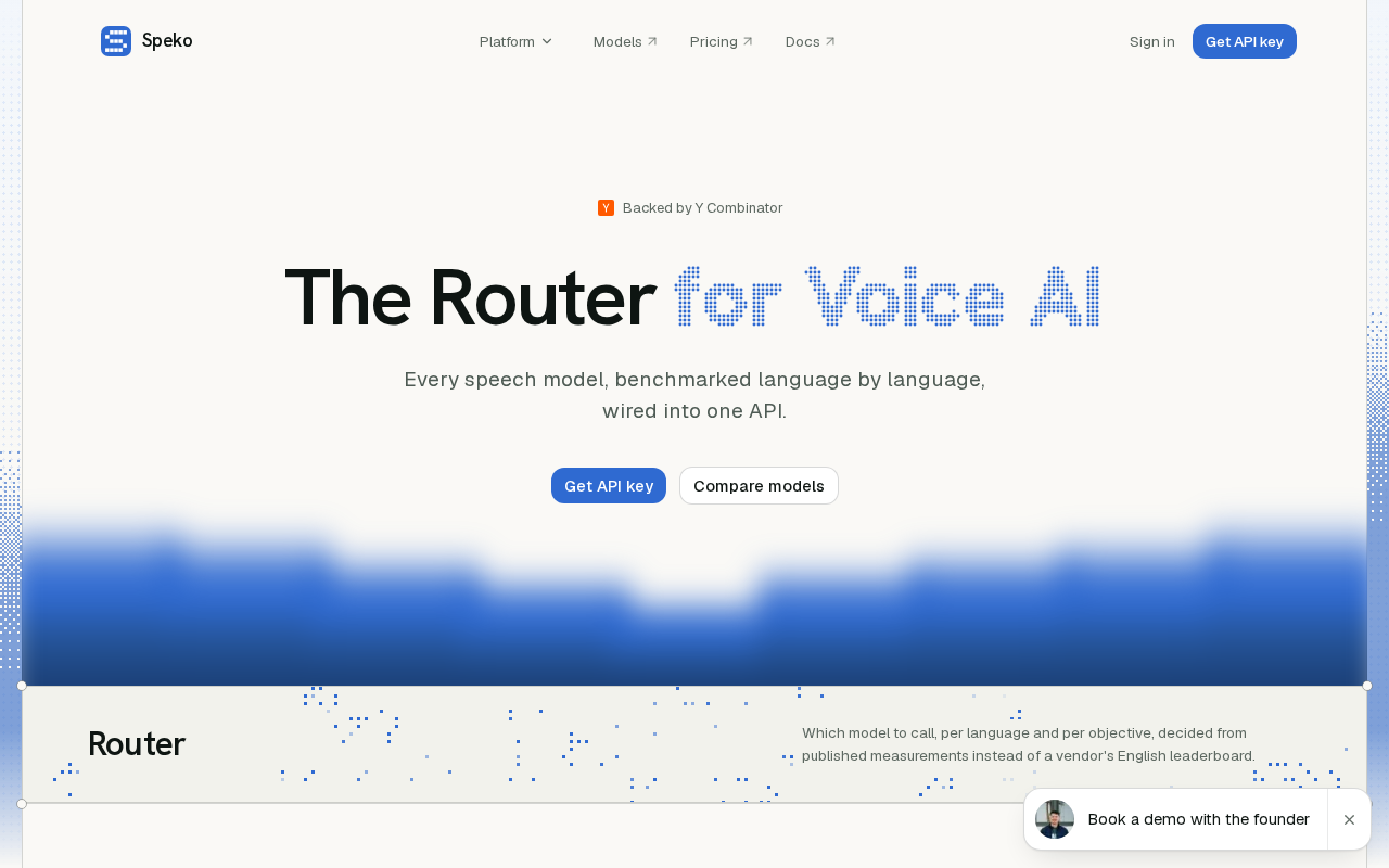 Speko: A Unified Routing Platform for Voice AI — Building the OpenRouter for Speech
