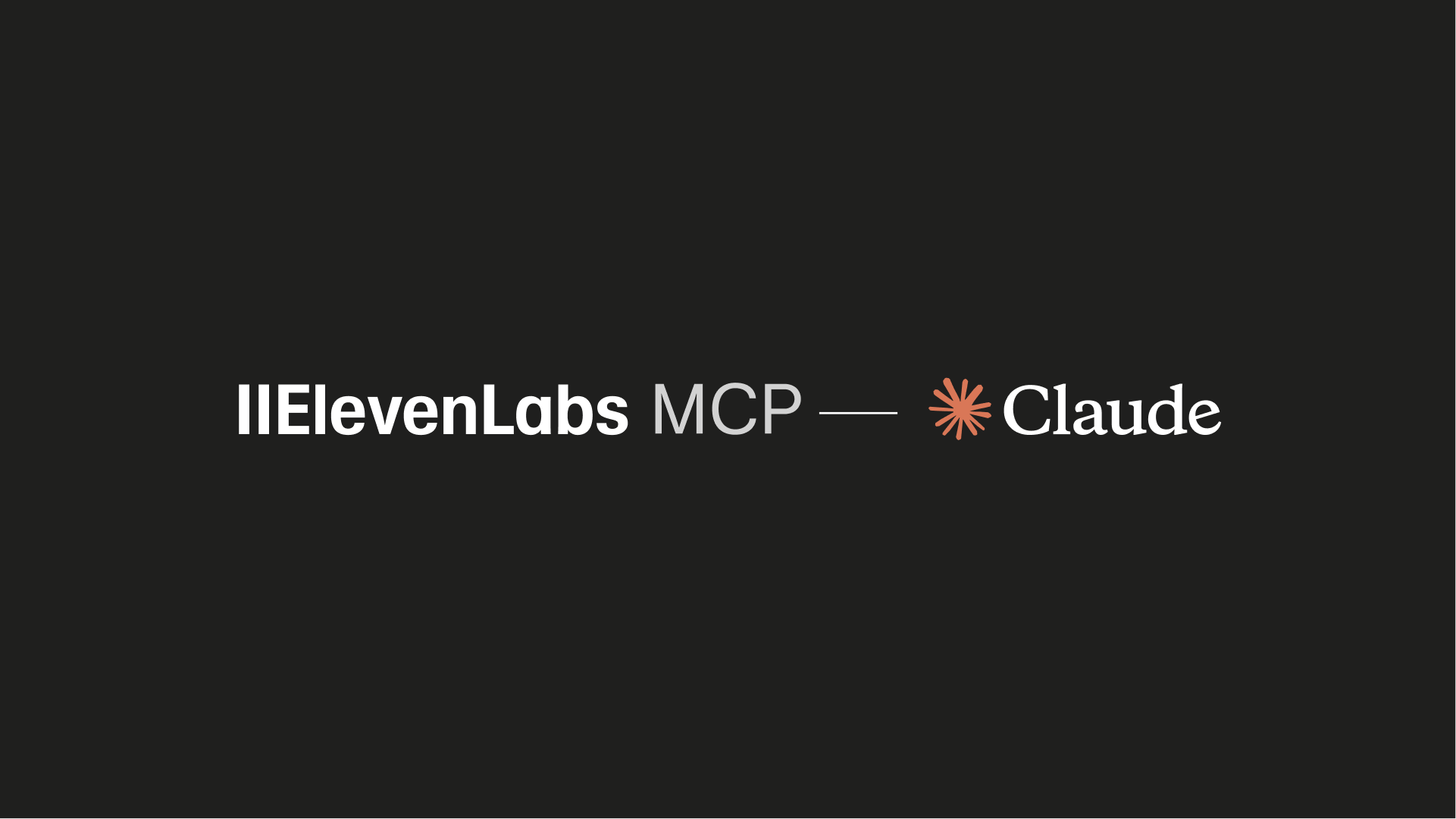 ElevenLabs MCP接入Claude:用对话管理AI语音智能体