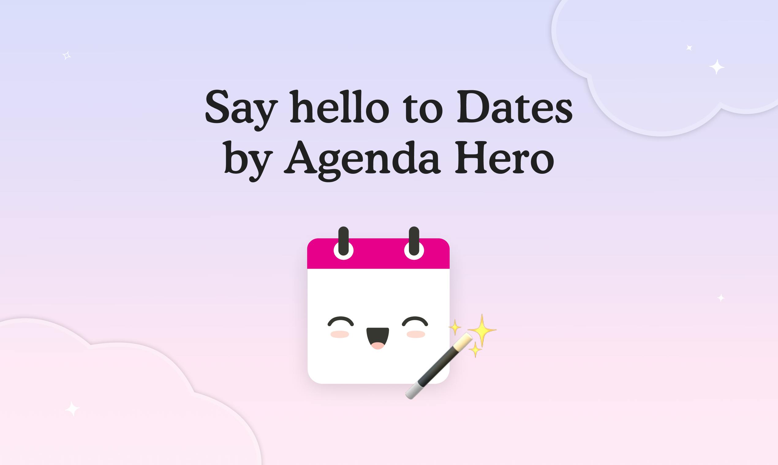 Dates by Agenda Hero:AI驱动的共享日程规划工具深度解析