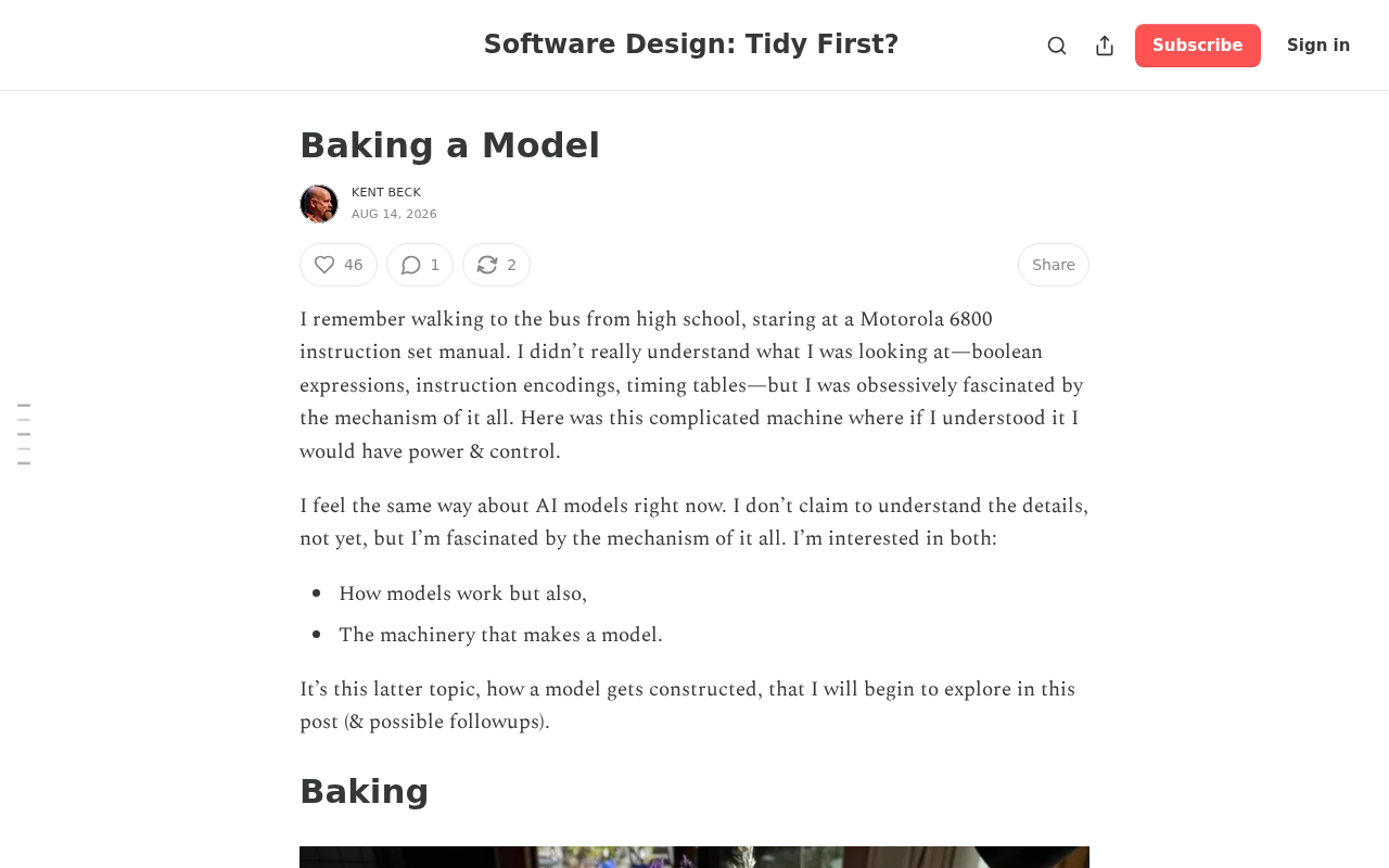 Understanding LLM Training Through Baking a Cake: An Intuitive Metaphor for Large Language Models