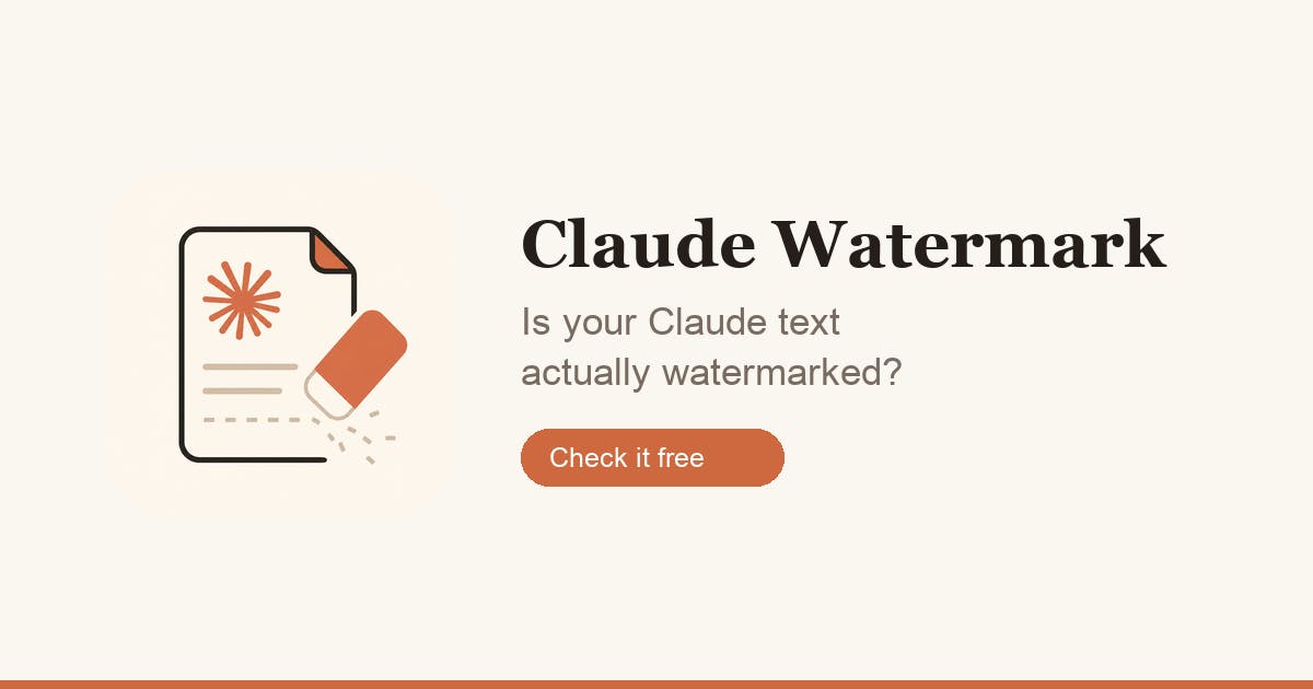 Claude Watermark: One-Click Removal of Invisible Traces in AI-Generated Text