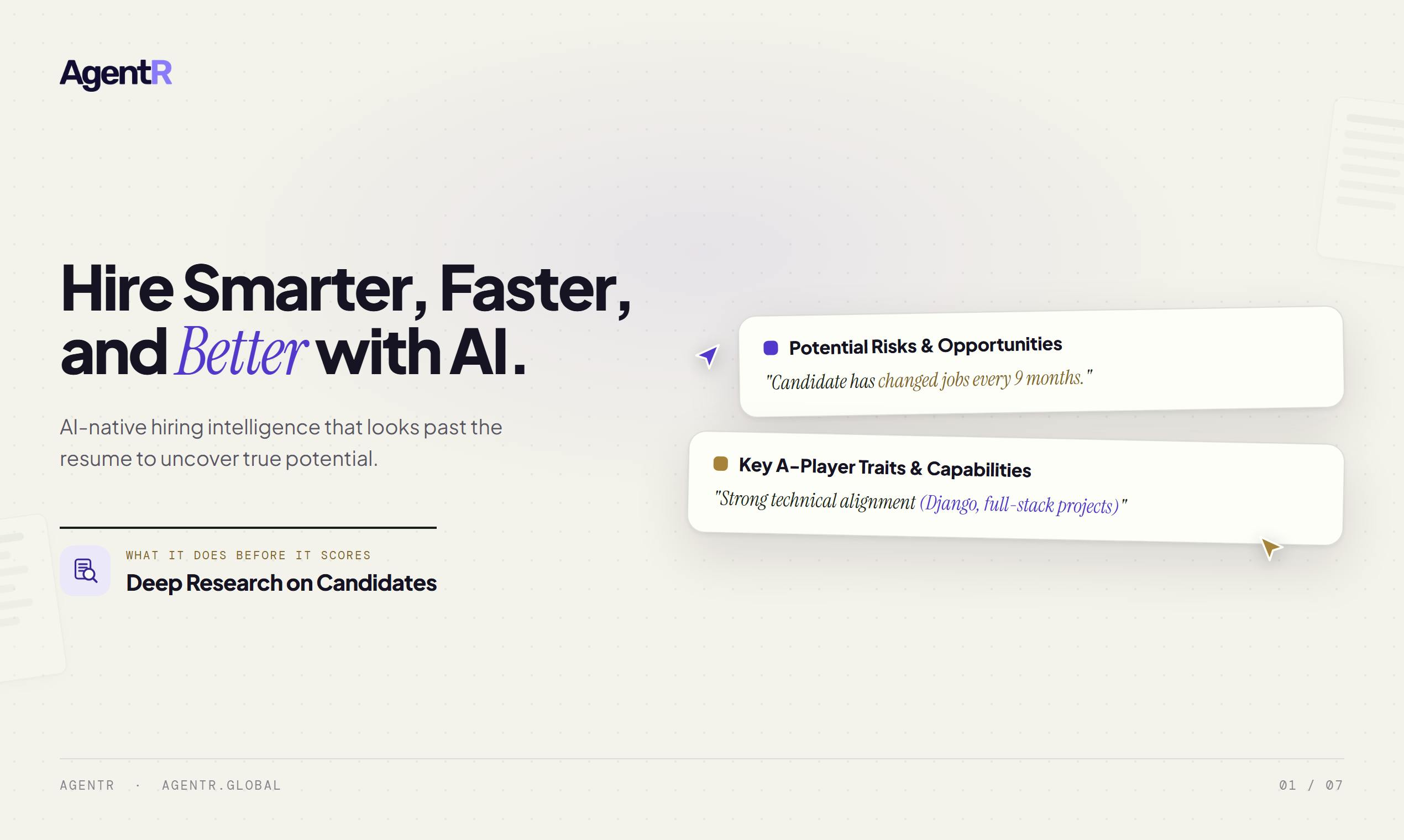 AgentR 3.0: A Hiring Evaluation Agent Designed for the AI Cheating Era