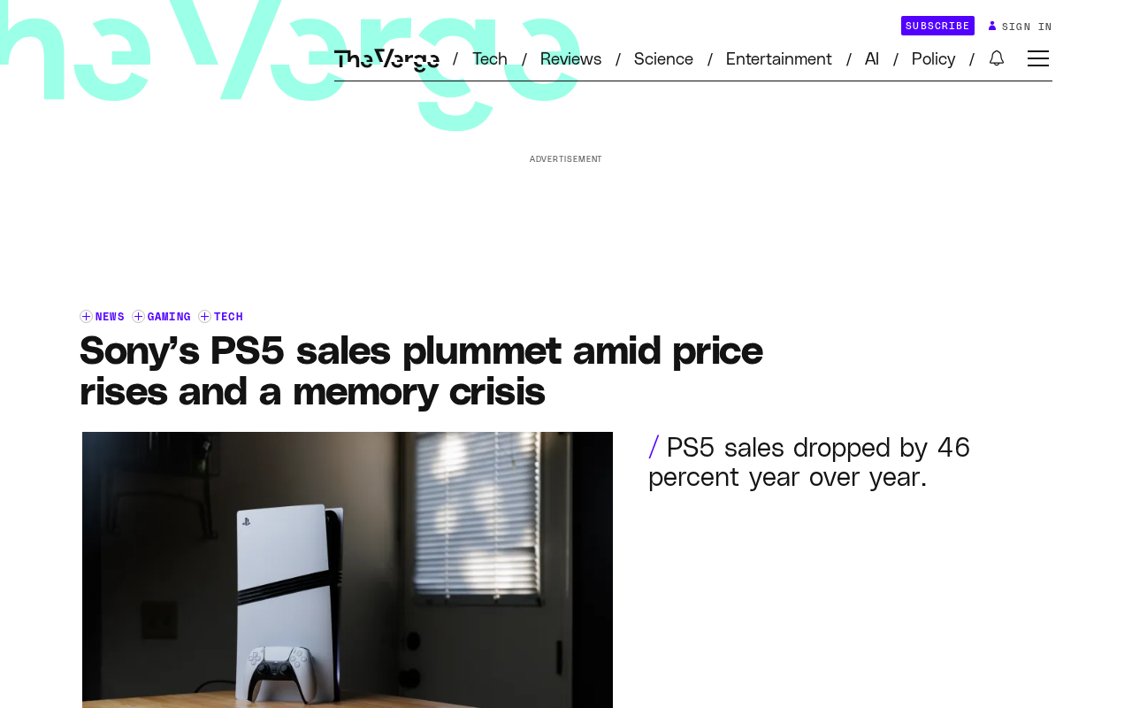 Behind PS5's 46% Sales Plunge: How a 30% Price Hike and Storage Crisis Are Crushing Sony's Console