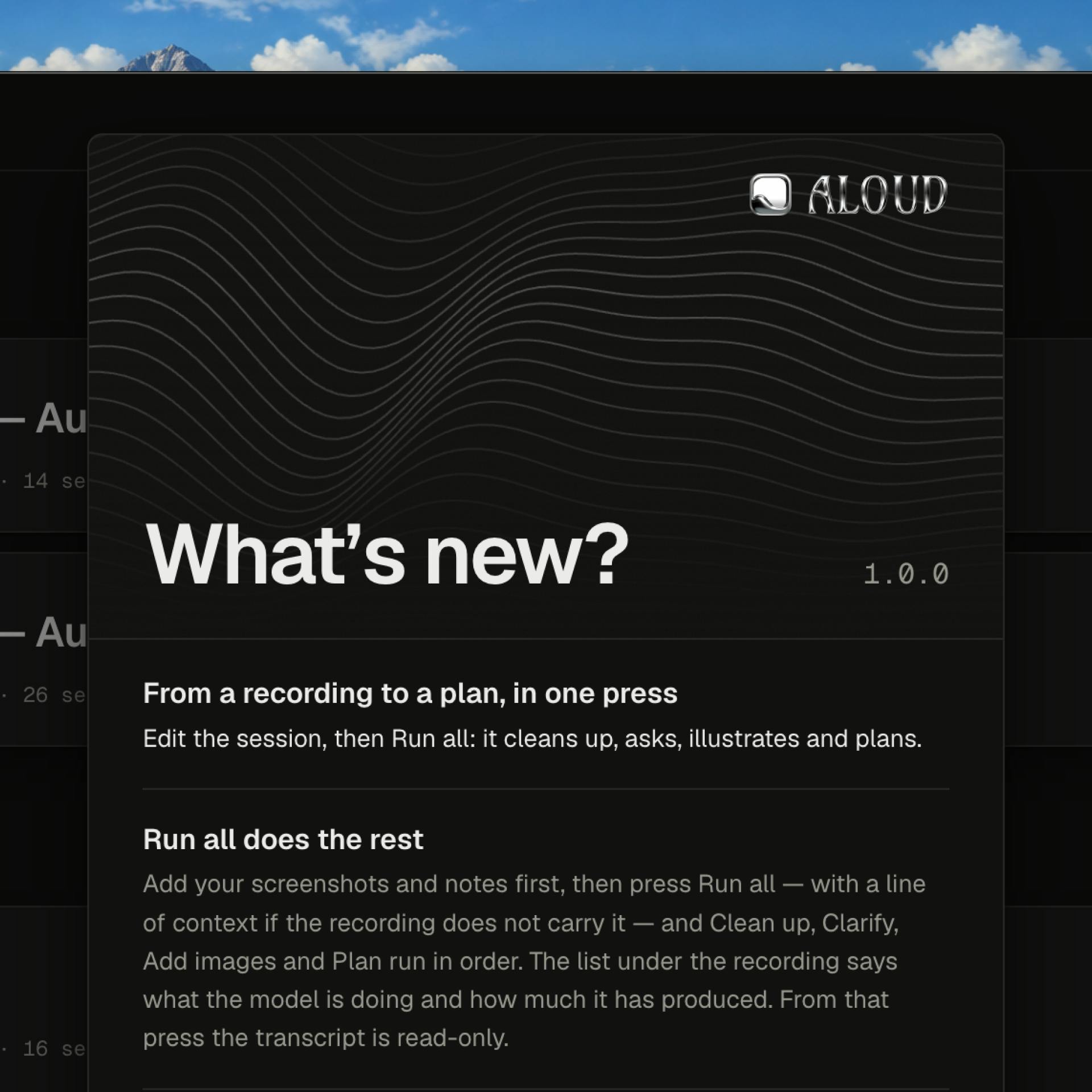 Aloud: A macOS Tool That Turns Voice Feedback into AI Coding Tasks with One Click