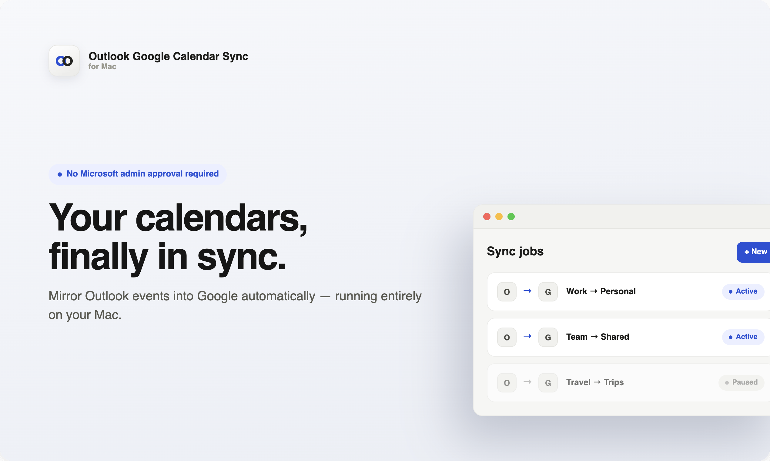 Outlook Google Calendar Sync for Mac: A Local Solution That Requires No IT Approval